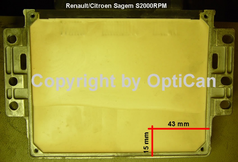 Sagem 2000 (Peugeot) pinout diagram 1